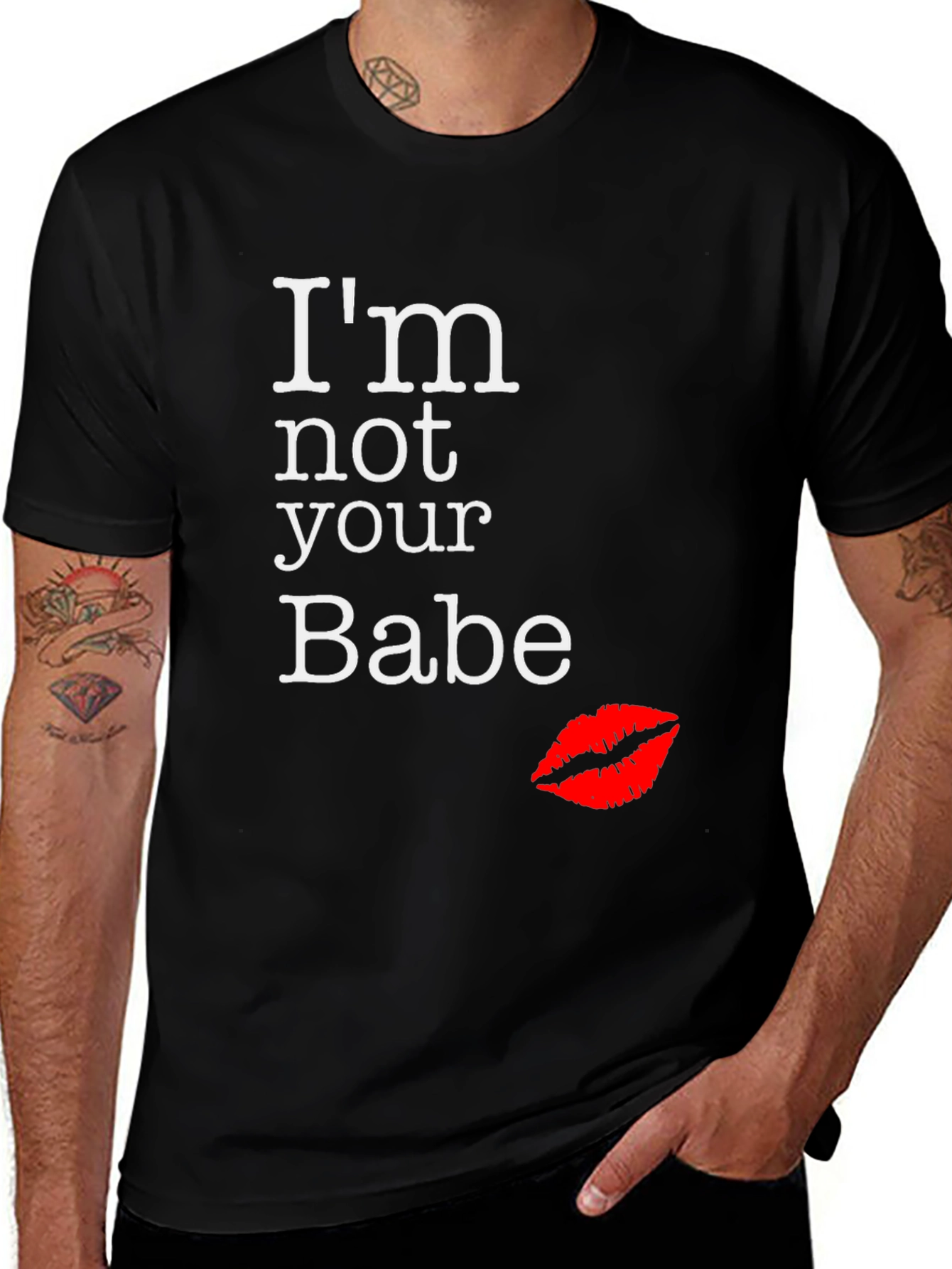 Im Not Your Babe Graphic Tee