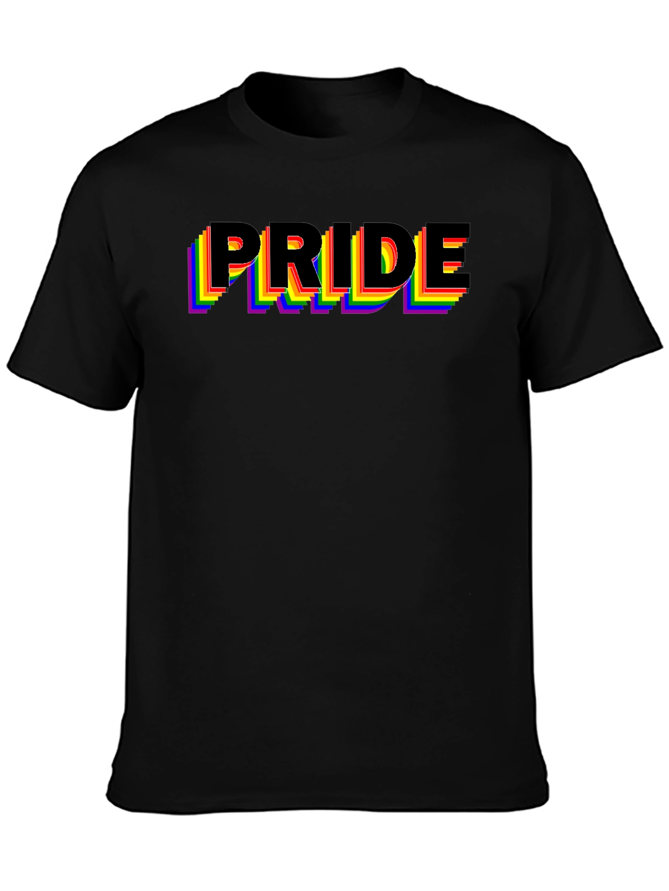 Rainbow Pride Layered T-Shirt
