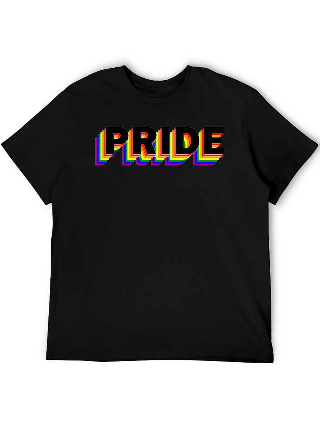 Rainbow Pride Layered T-Shirt