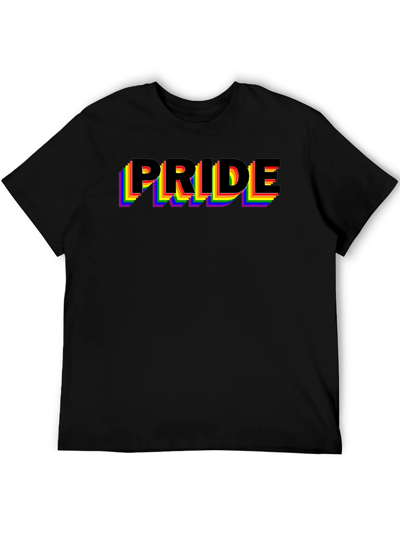 Rainbow Pride Layered T-Shirt