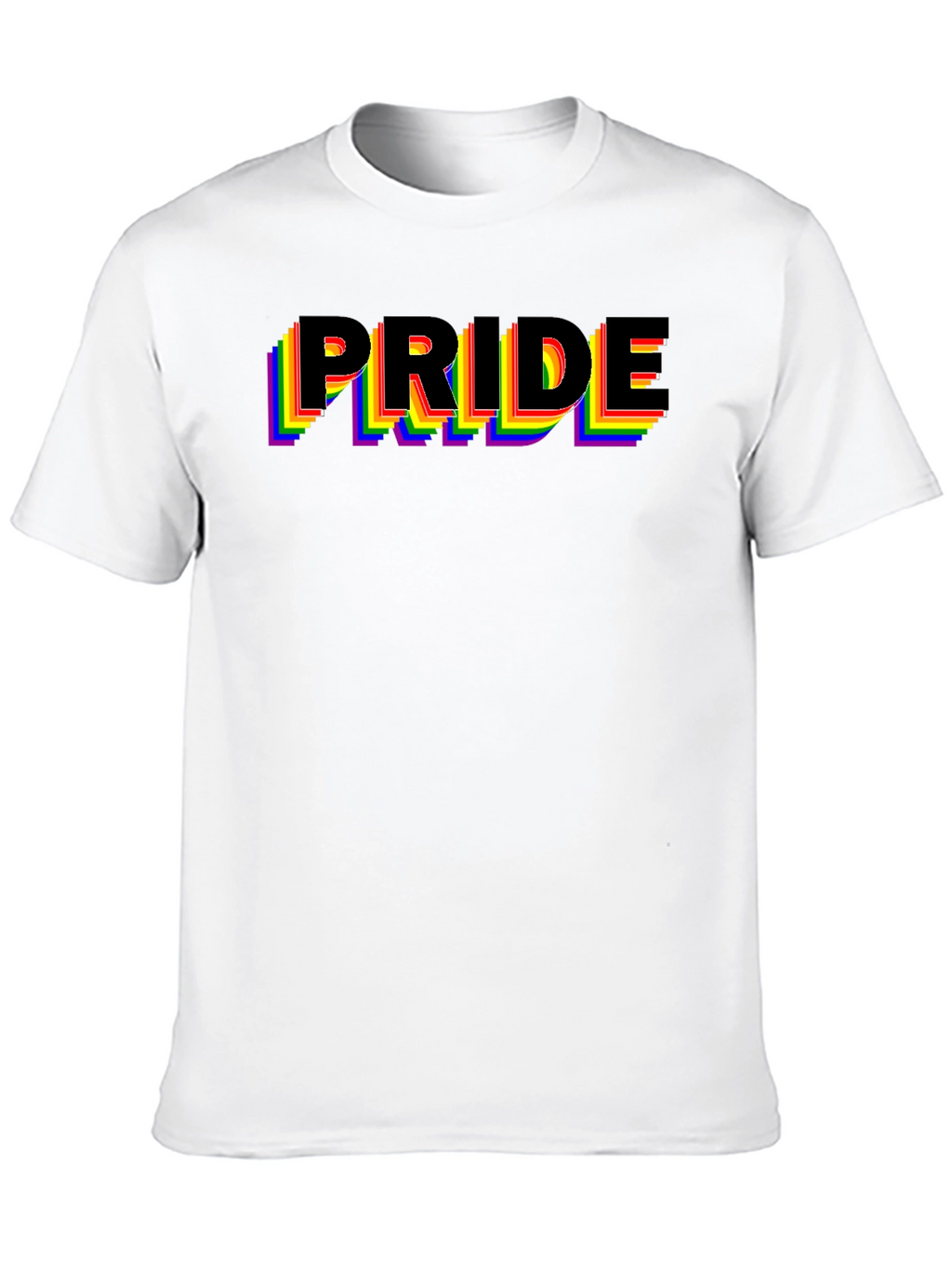 Rainbow Pride Layered T-Shirt
