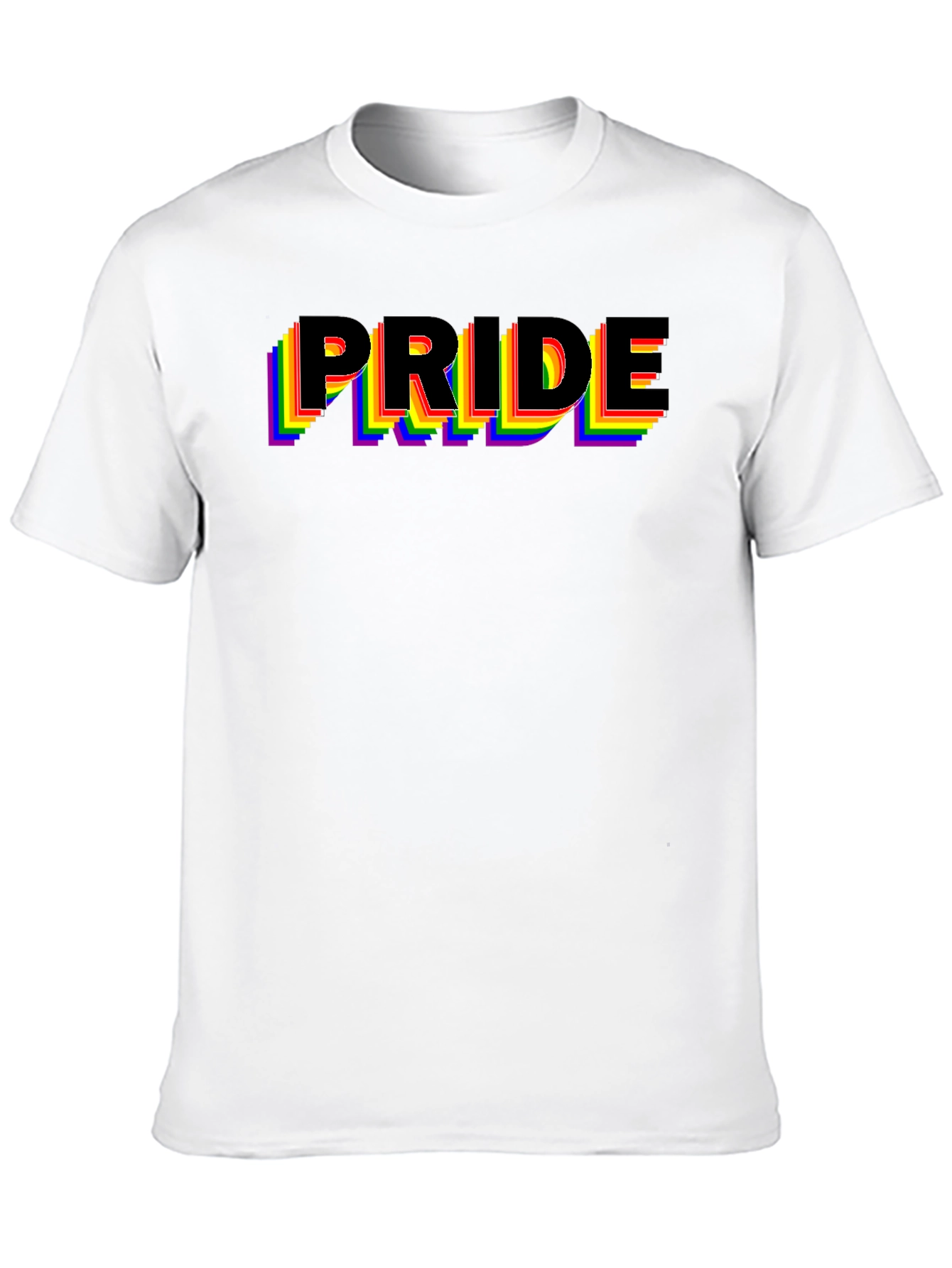 Rainbow Pride Layered T-Shirt