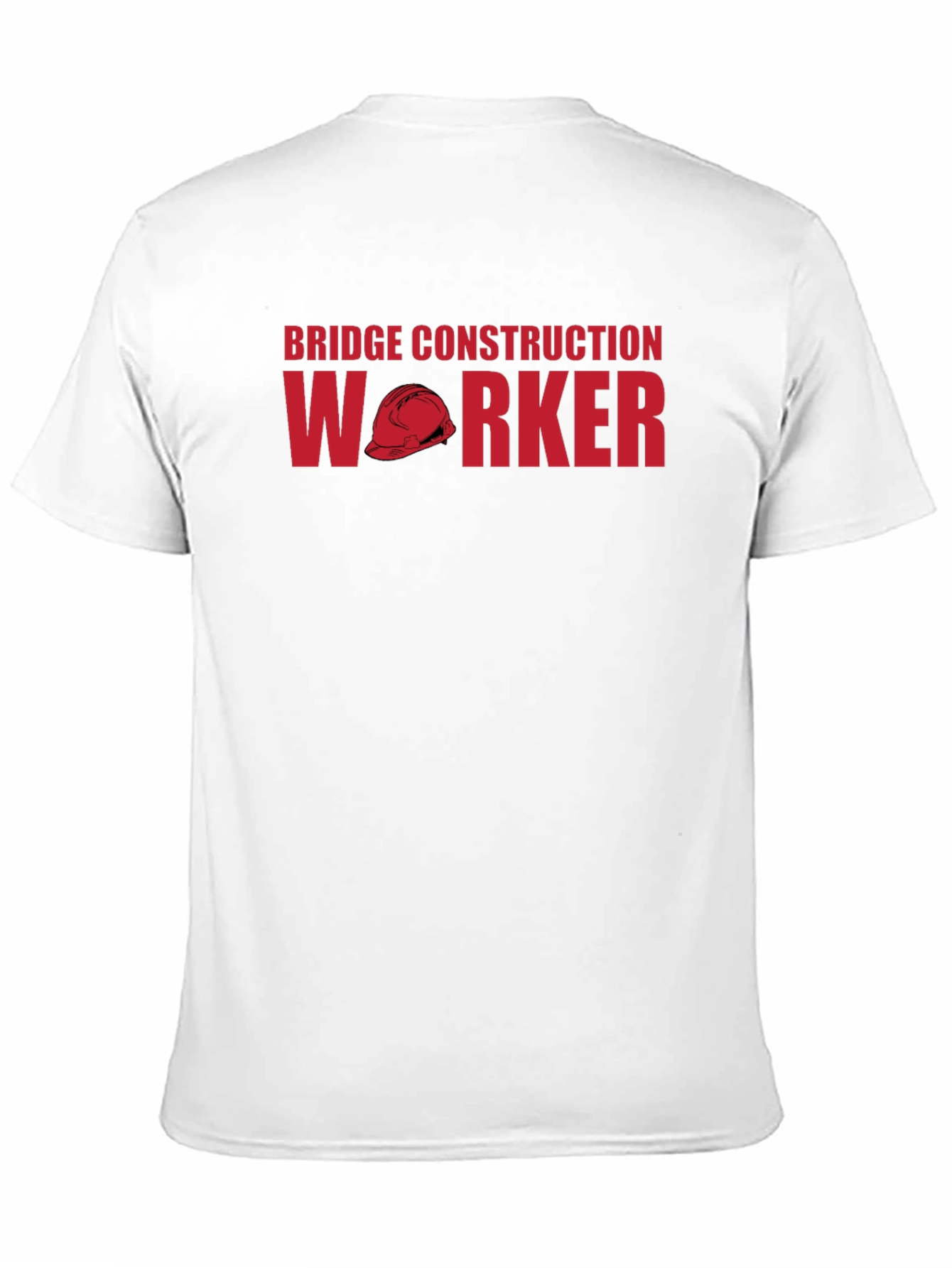 Bridge Construction Worker Graphic T-Shirt