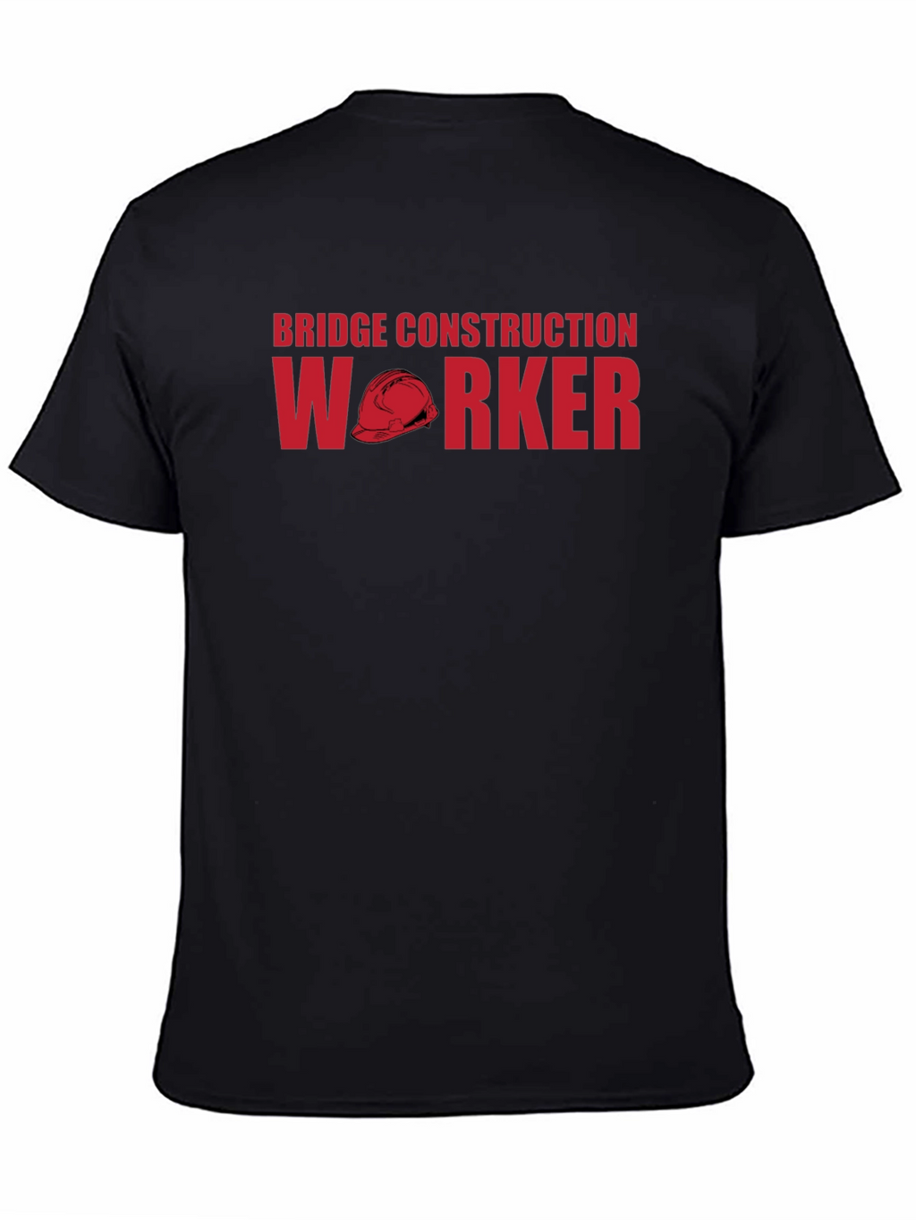 Bridge Construction Worker Graphic T-Shirt