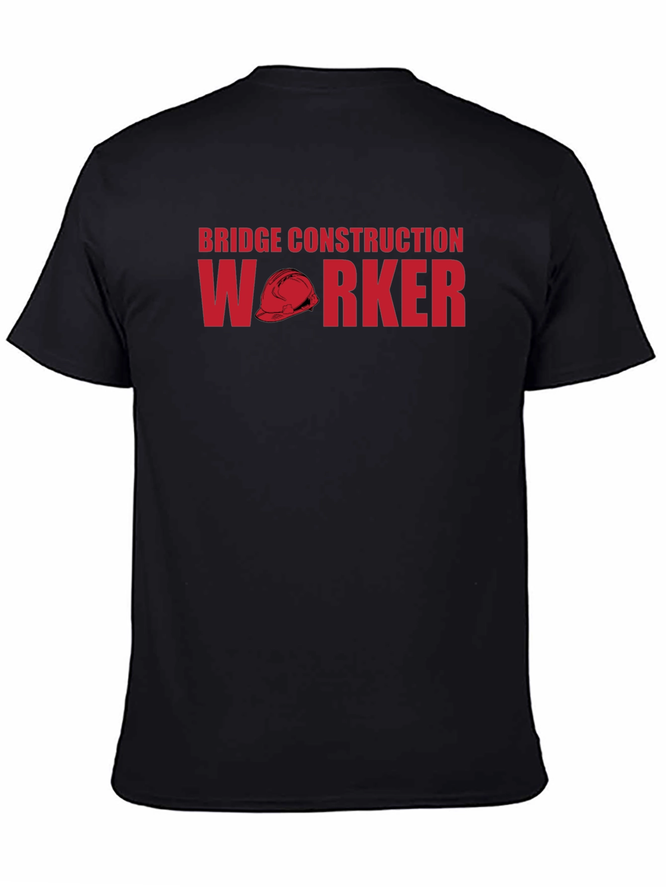 Bridge Construction Worker Graphic T-Shirt