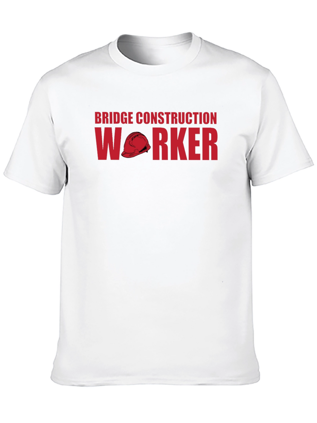 Bridge Construction Worker Graphic T-Shirt