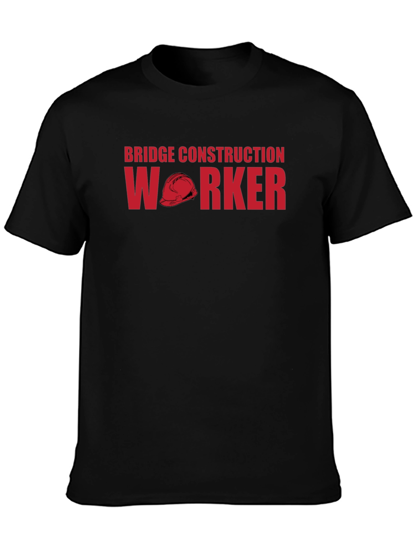 Bridge Construction Worker Graphic T-Shirt