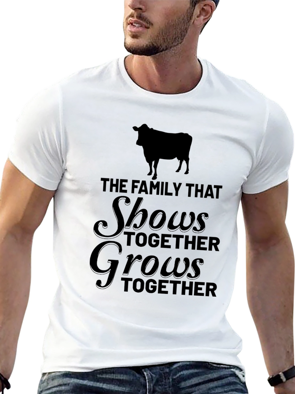 Family That Shows Together Grows Together T-Shirt