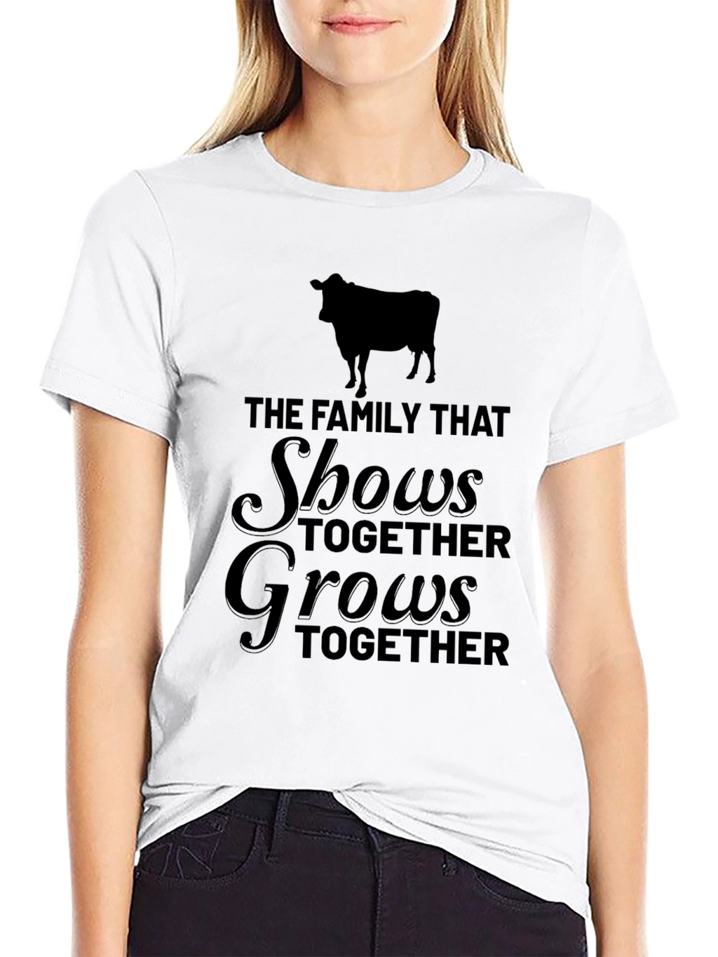 Family That Shows Together Grows Together T-Shirt