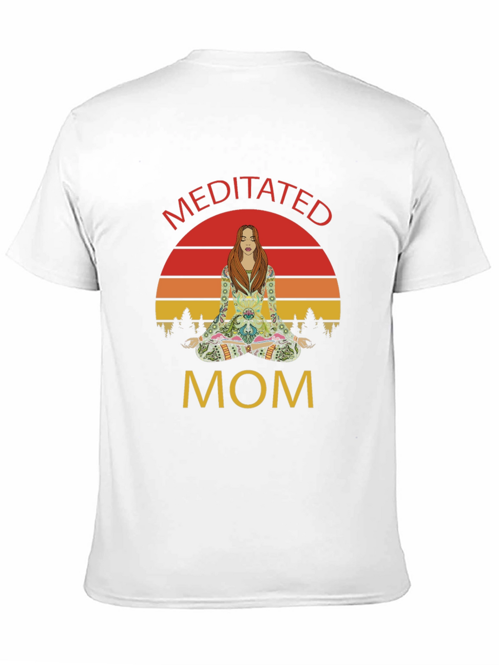 Meditated Mom Graphic T-Shirt