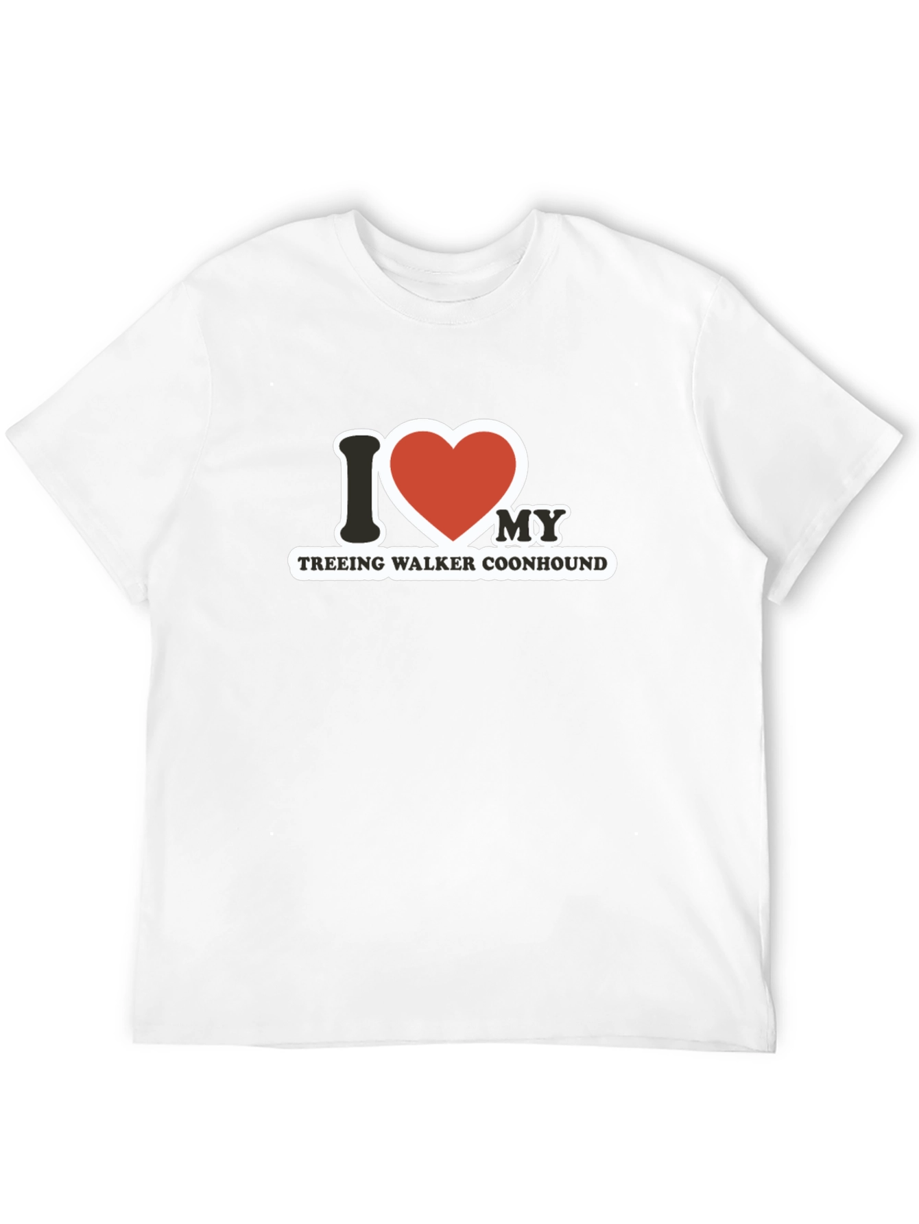 I Heart My Treeing Walker Coonhound T-Shirt