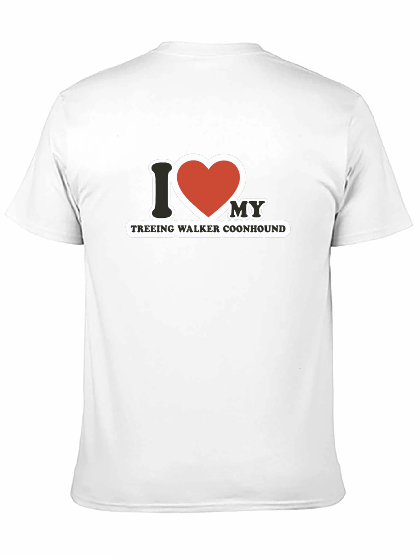 I Heart My Treeing Walker Coonhound T-Shirt