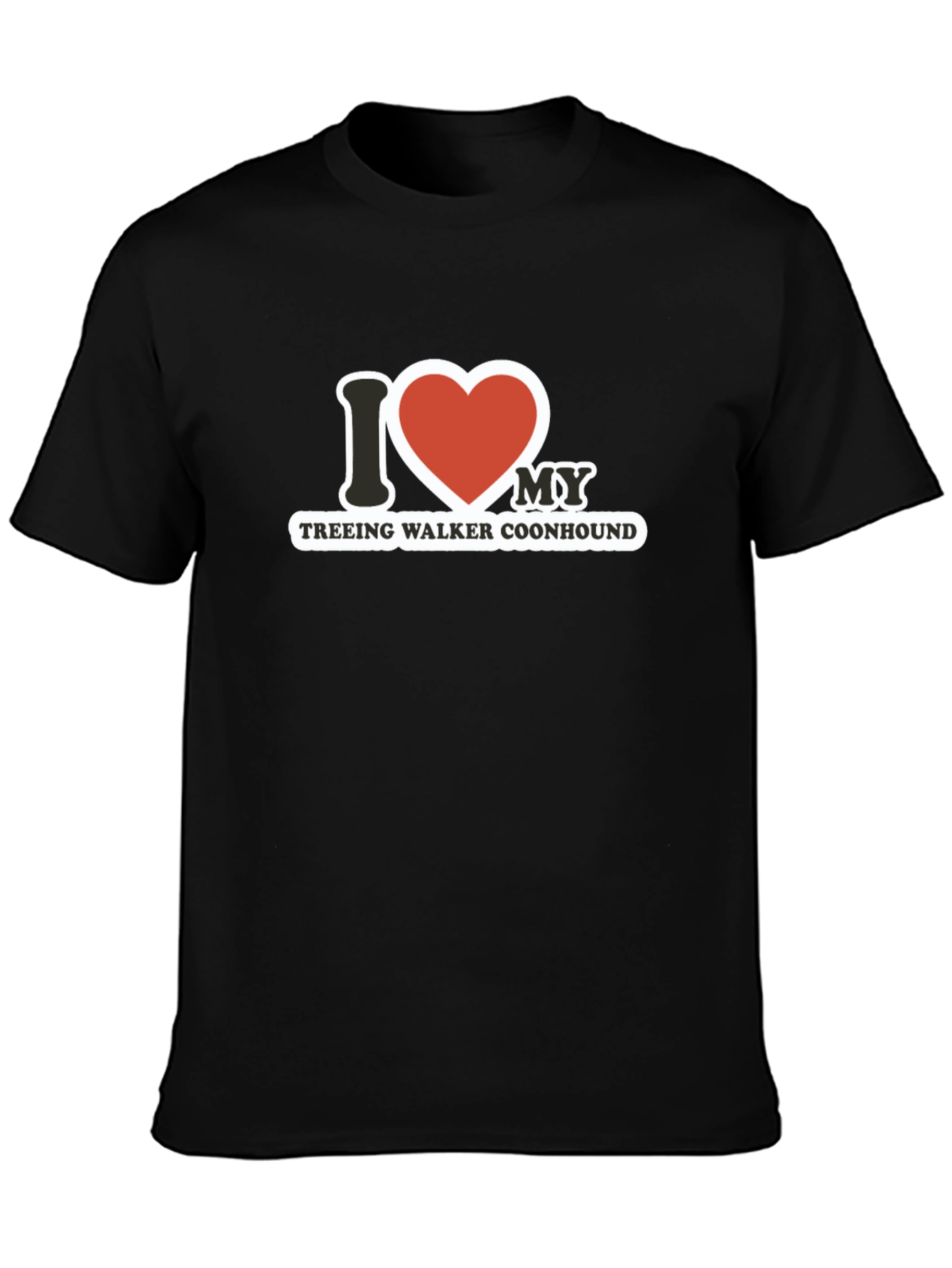 I Heart My Treeing Walker Coonhound T-Shirt