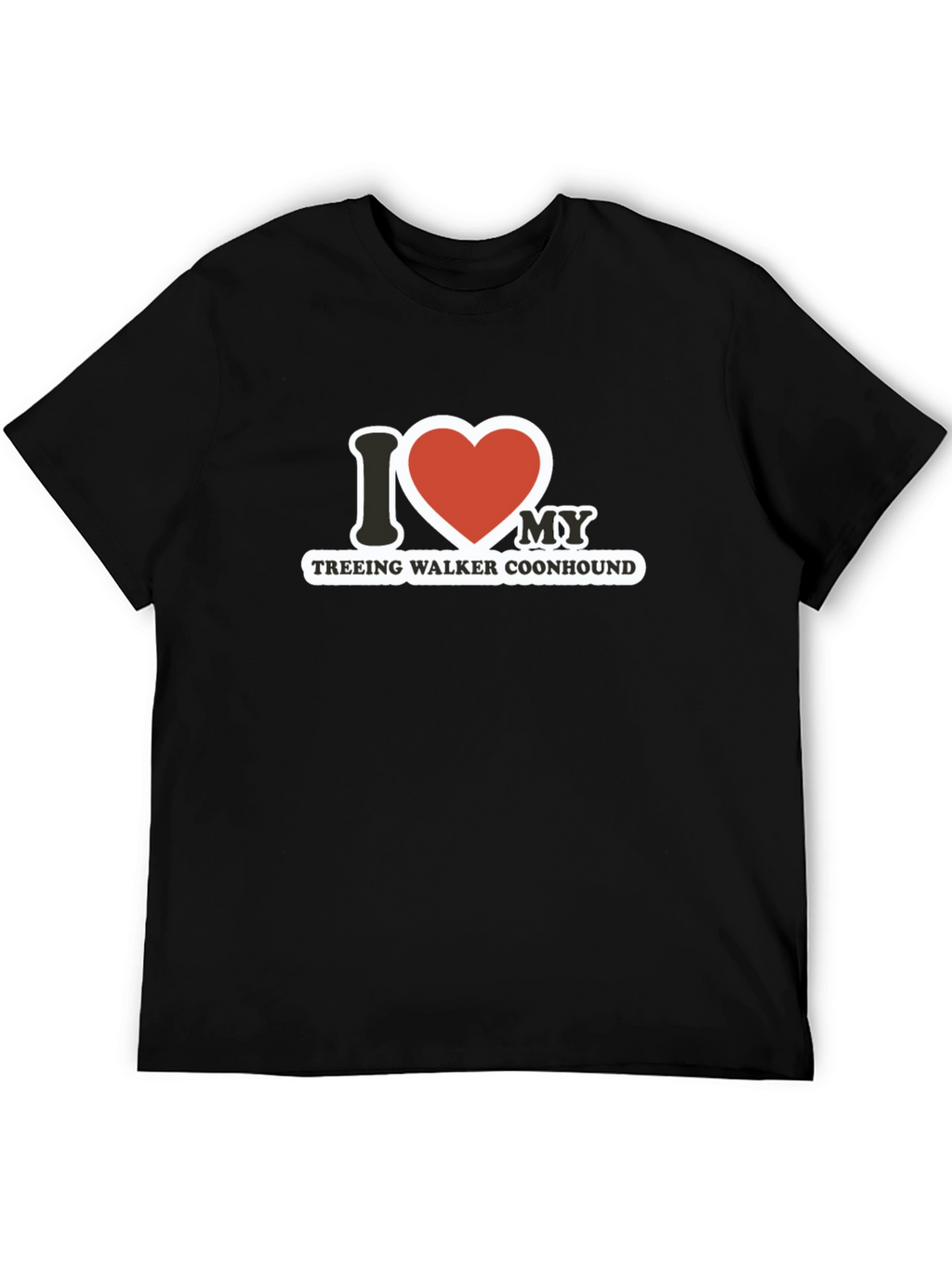 I Heart My Treeing Walker Coonhound T-Shirt
