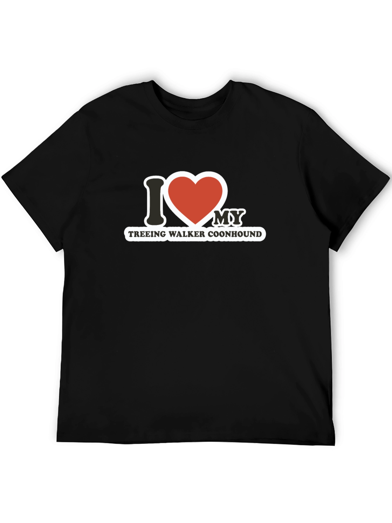 I Heart My Treeing Walker Coonhound T-Shirt