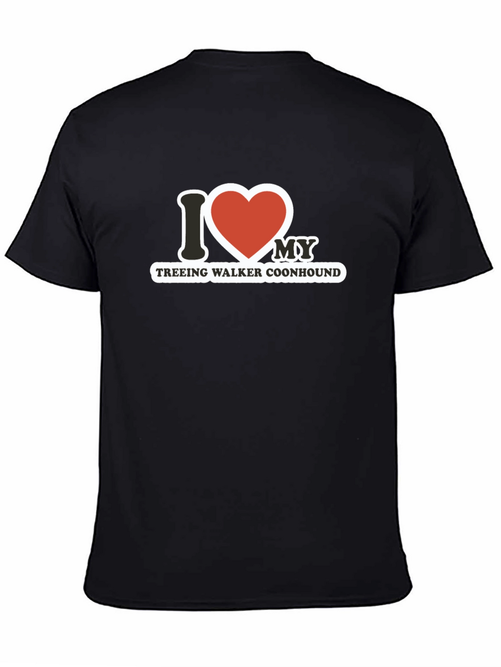 I Heart My Treeing Walker Coonhound T-Shirt
