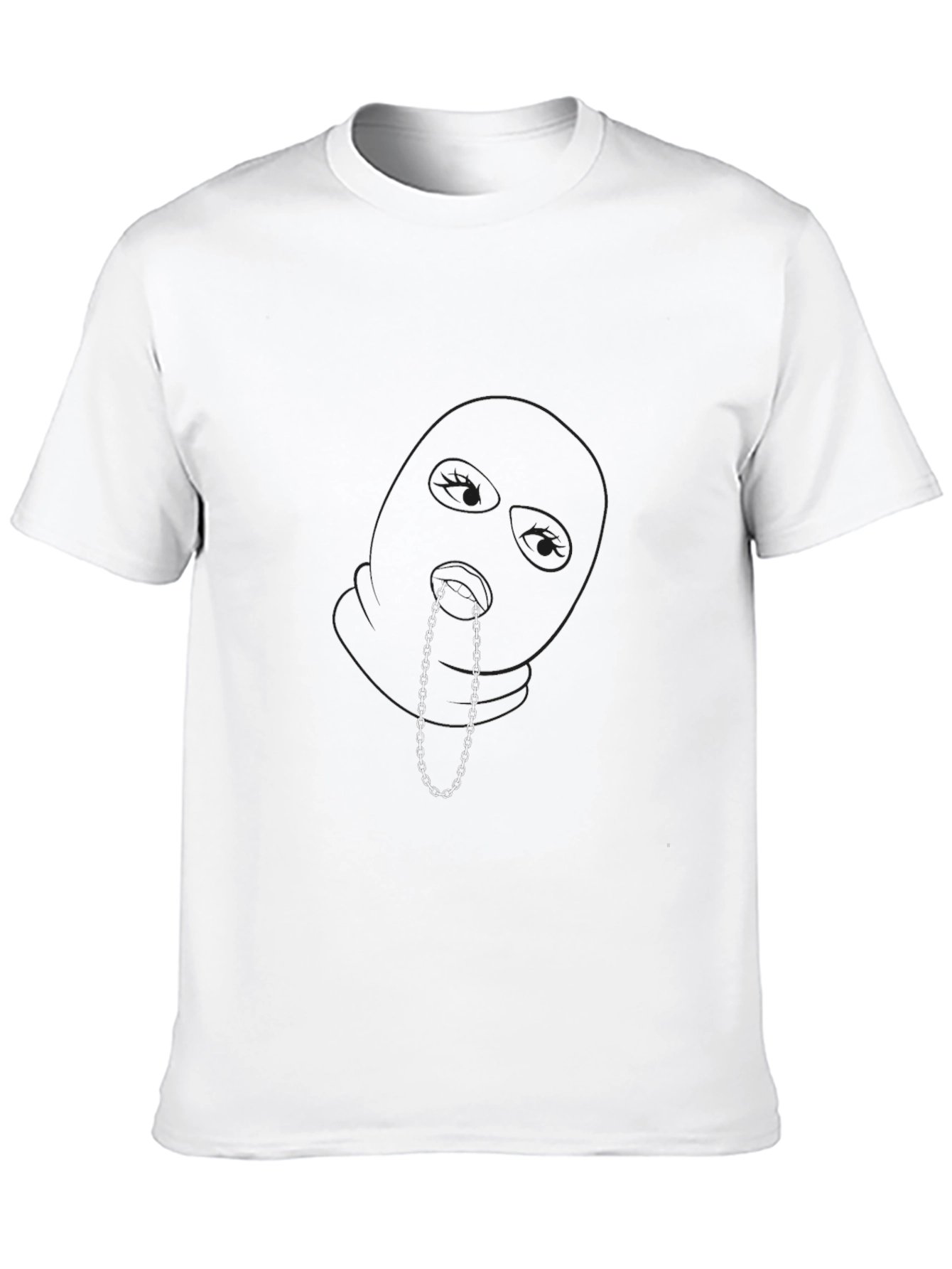 Black Short Sleeve Crew Neck T-Shirt