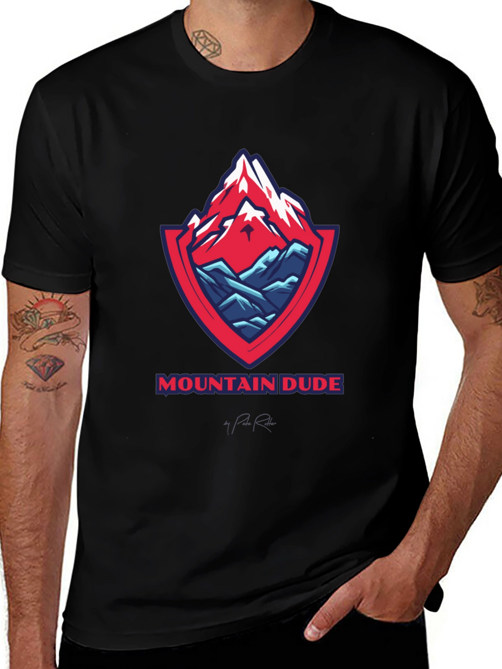 Mountain Dude Graphic T-Shirt