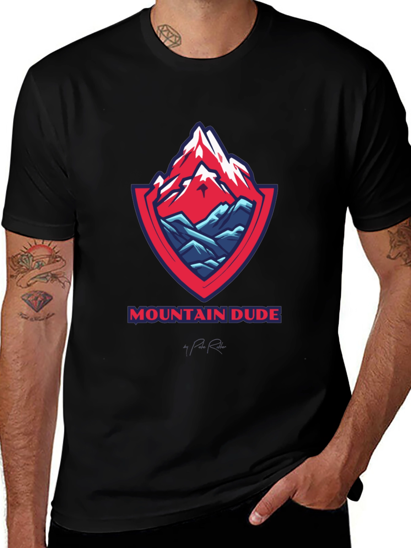 Mountain Dude Graphic T-Shirt