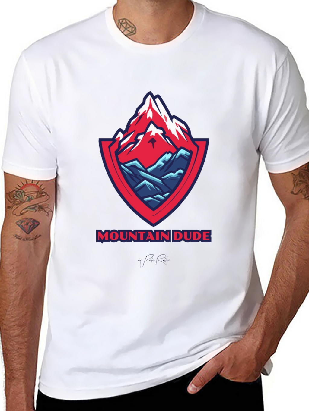 Mountain Dude Graphic T-Shirt
