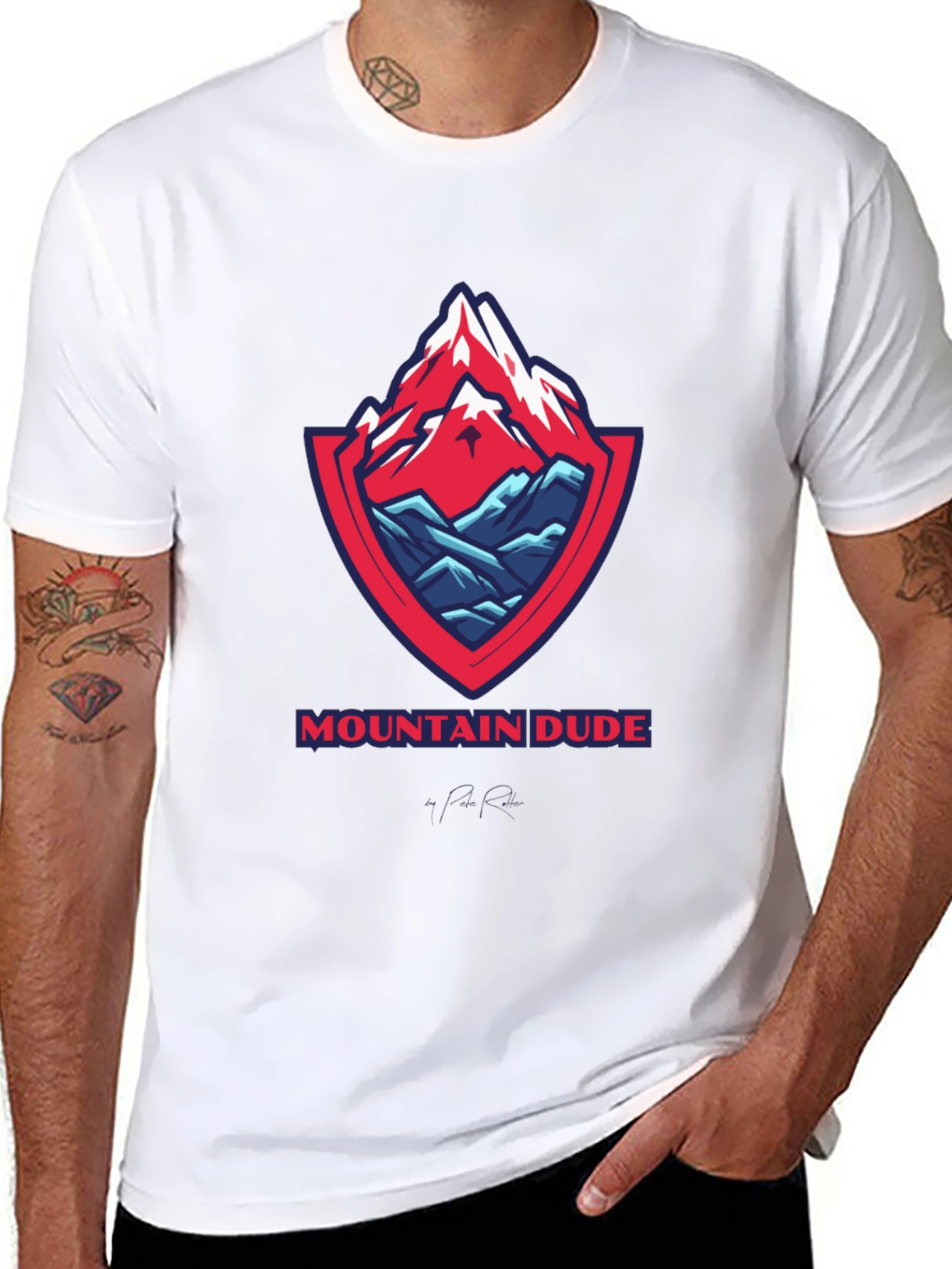 Mountain Dude Graphic T-Shirt