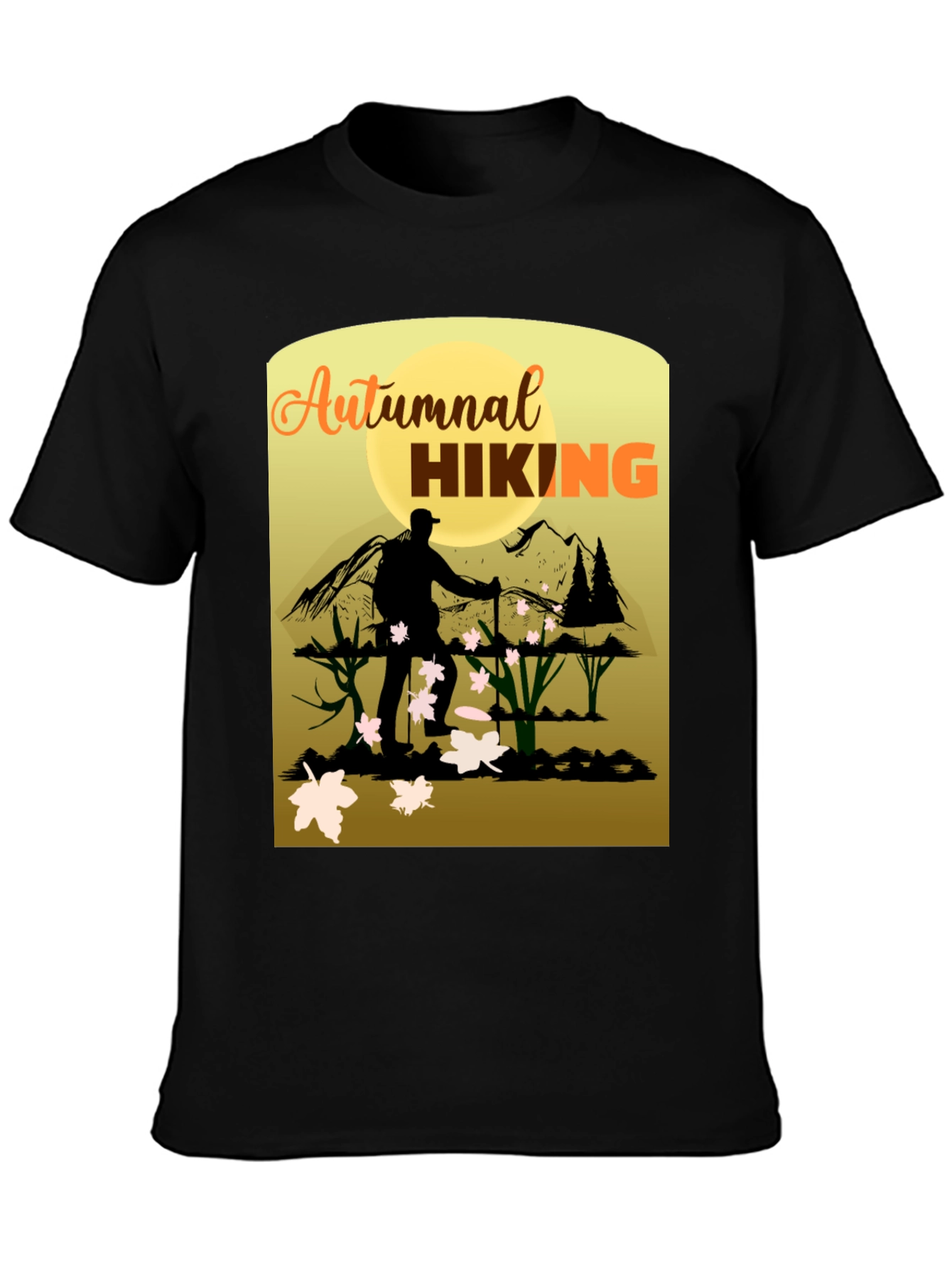 Autumnal Hiking T-Shirt - Adventure Ready