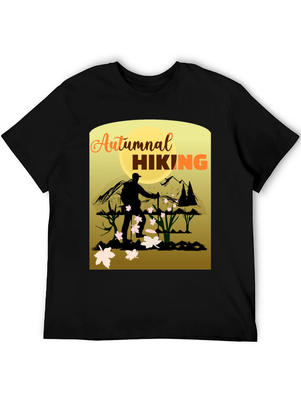 Autumnal Hiking T-Shirt - Adventure Ready
