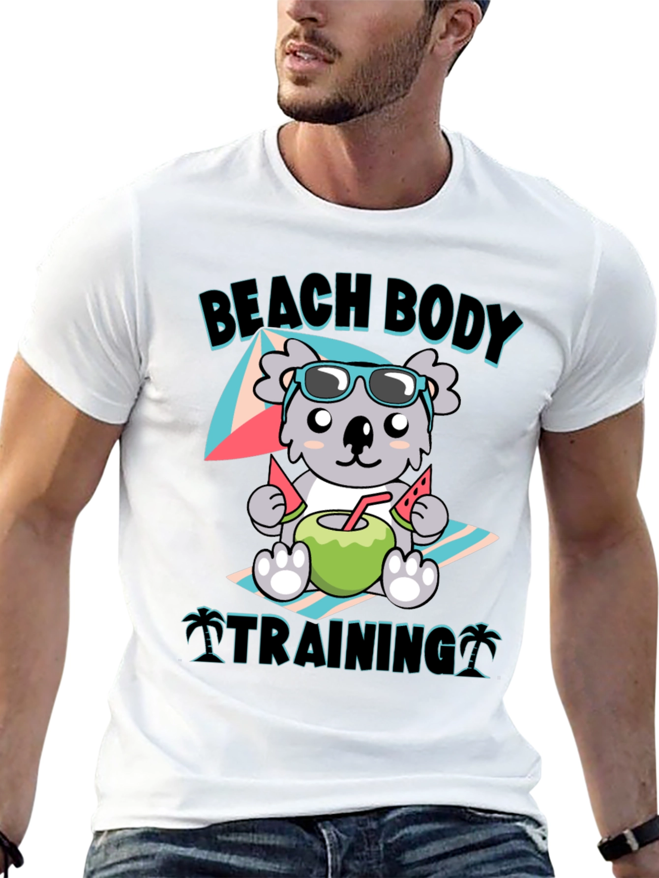 Beach Body Training Koala T-Shirt