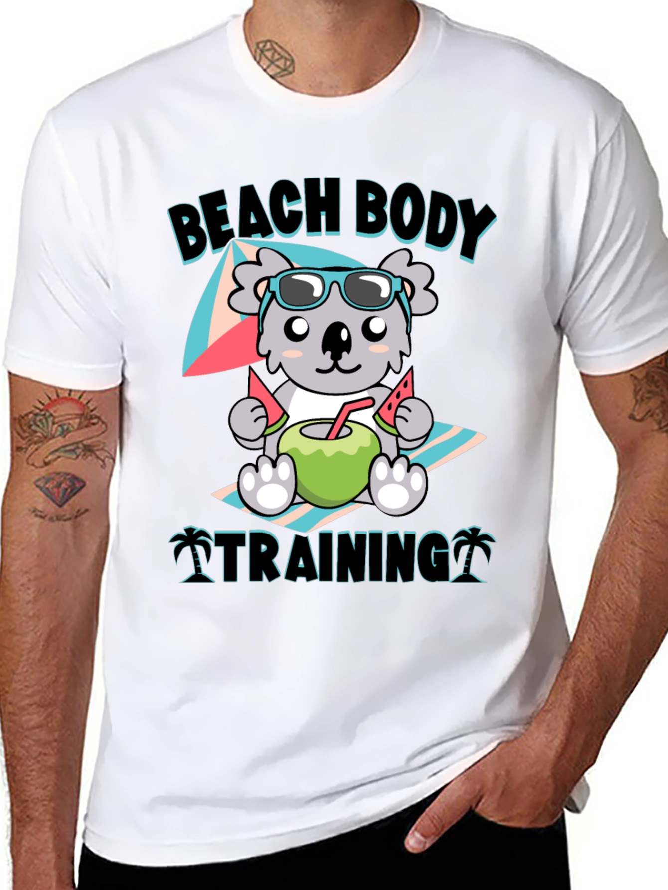 Beach Body Training Koala T-Shirt