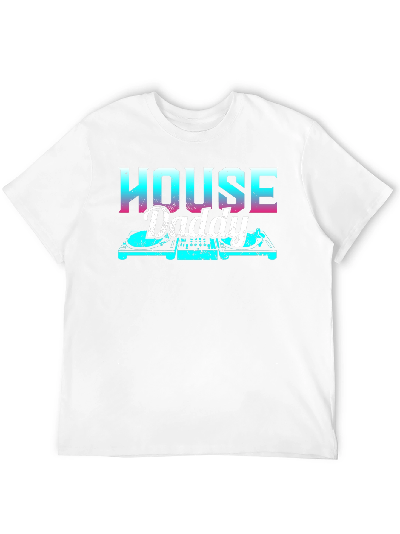 House Daddy DJ T-Shirt - Retro Style