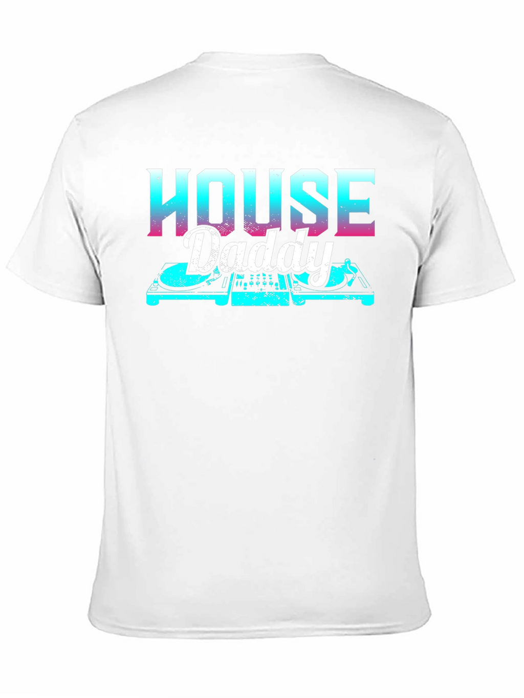 House Daddy DJ T-Shirt - Retro Style
