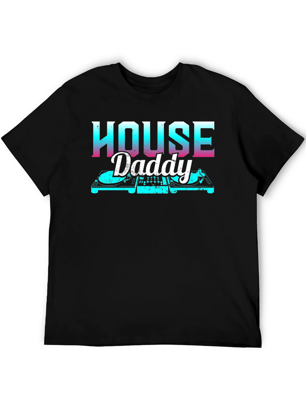 House Daddy DJ T-Shirt - Retro Style