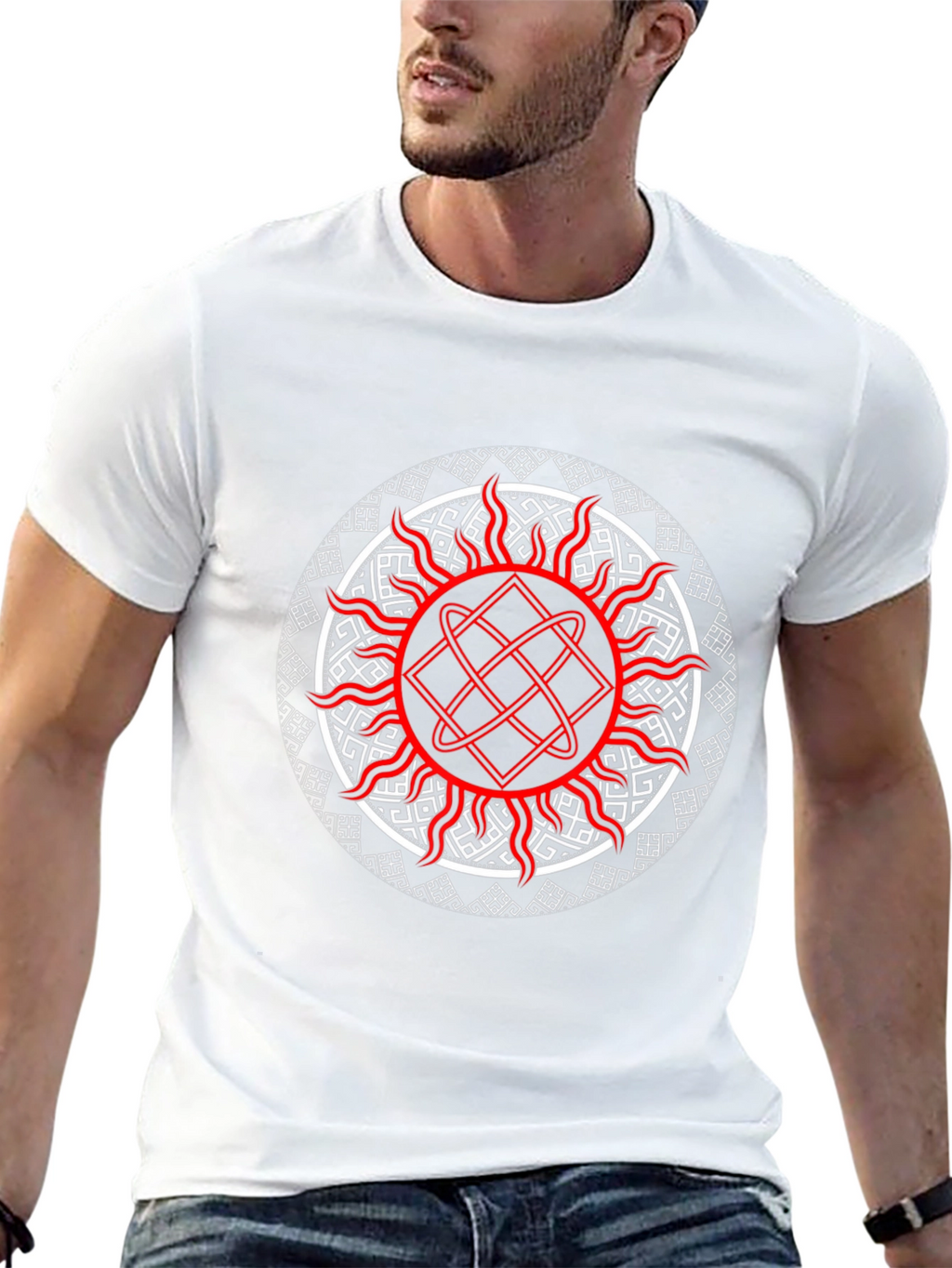 Slavic Sun Symbol Tee