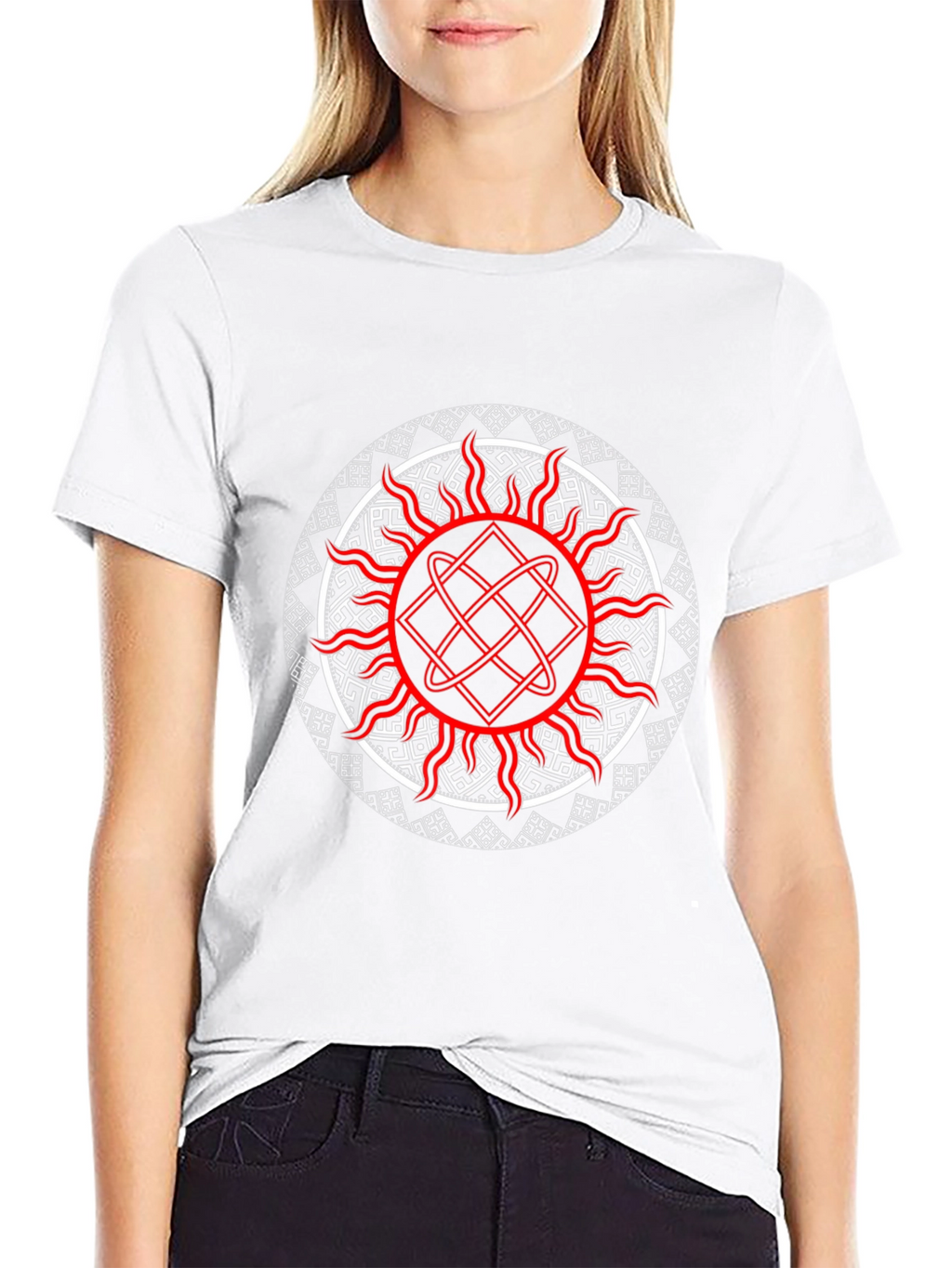 Slavic Sun Symbol Tee