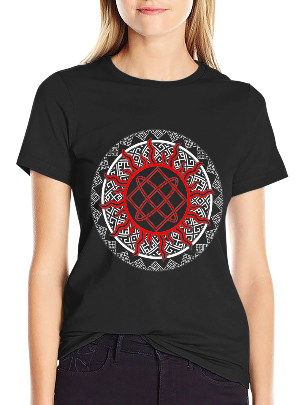 Slavic Sun Symbol Tee