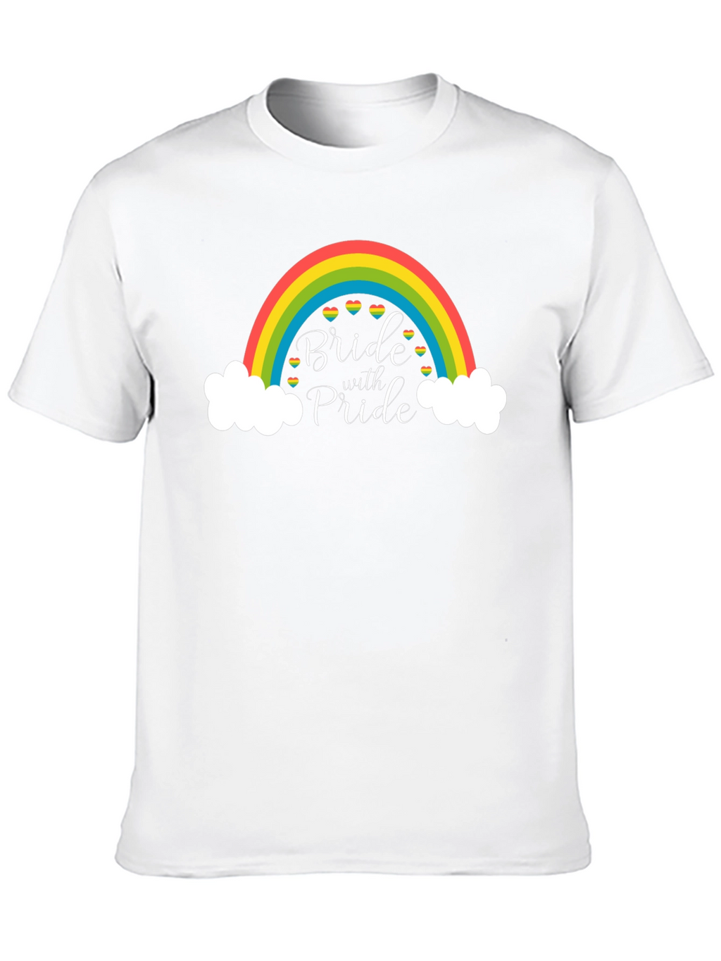 Bride With Pride Rainbow T-Shirt