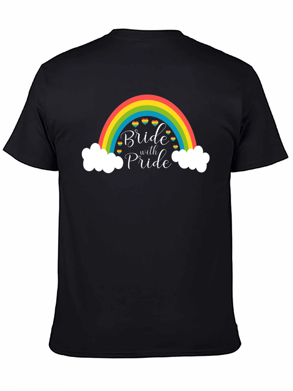 Bride With Pride Rainbow T-Shirt