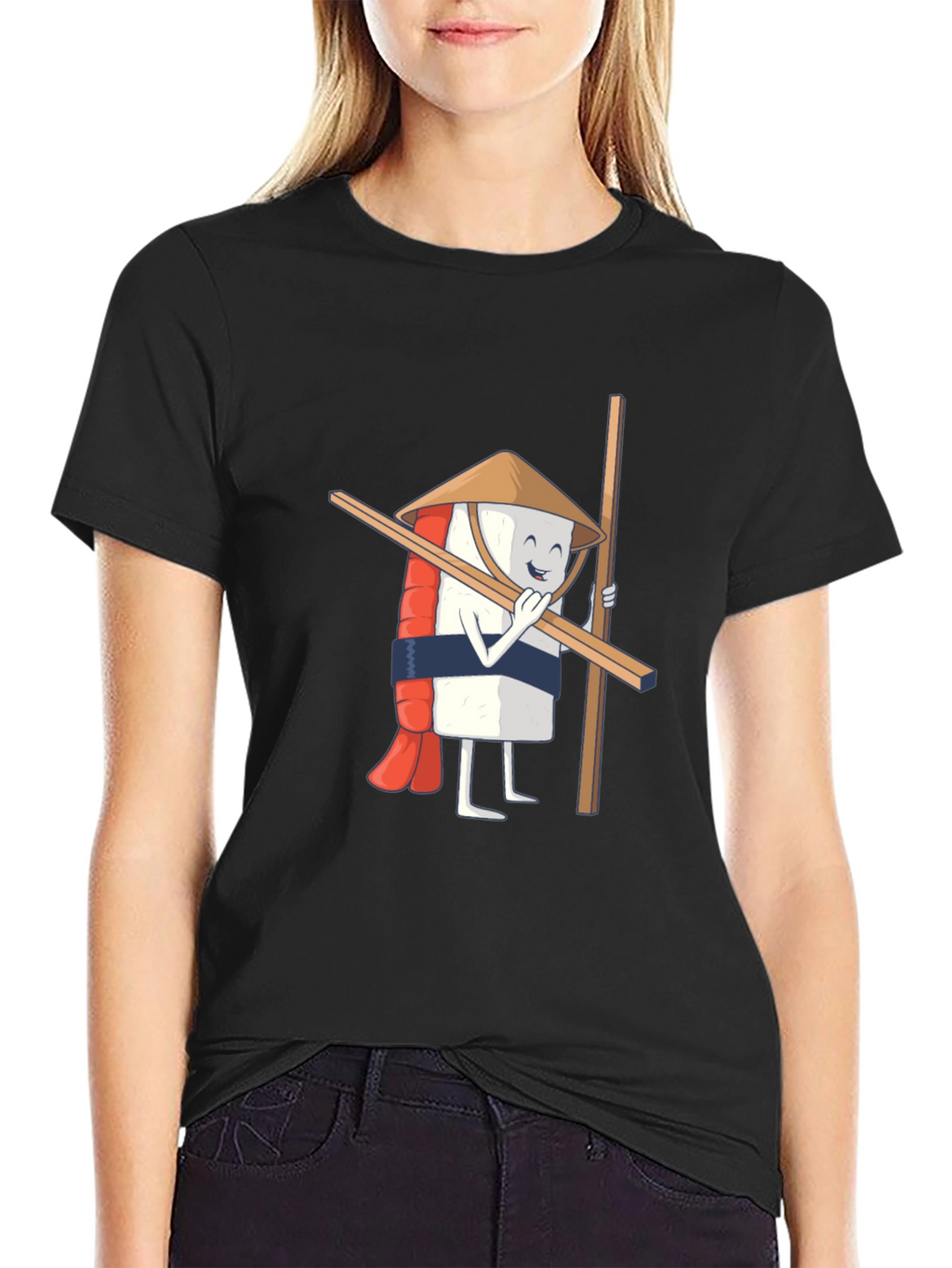 Sushi Samurai Graphic T-Shirt