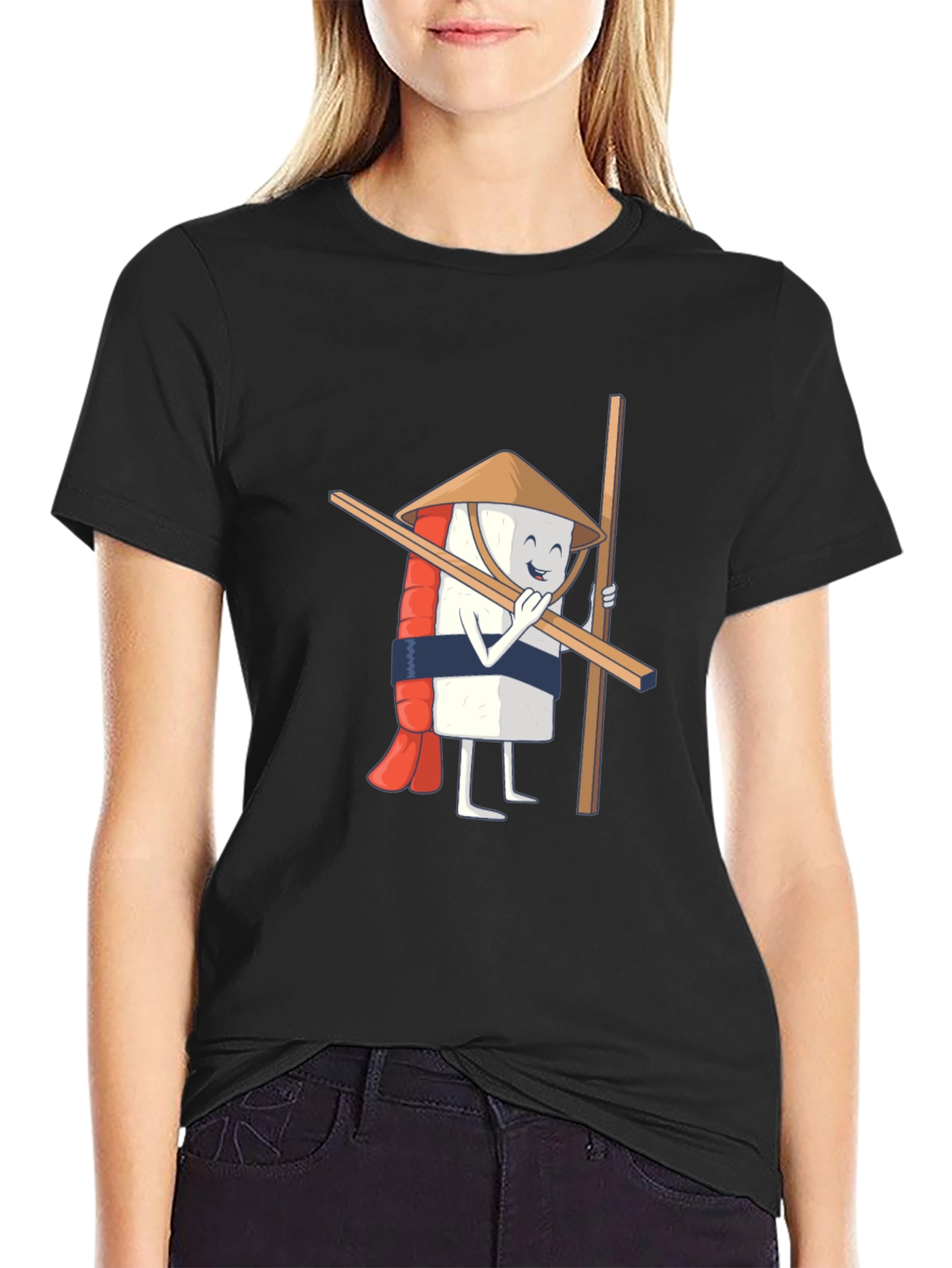 Sushi Samurai Graphic T-Shirt