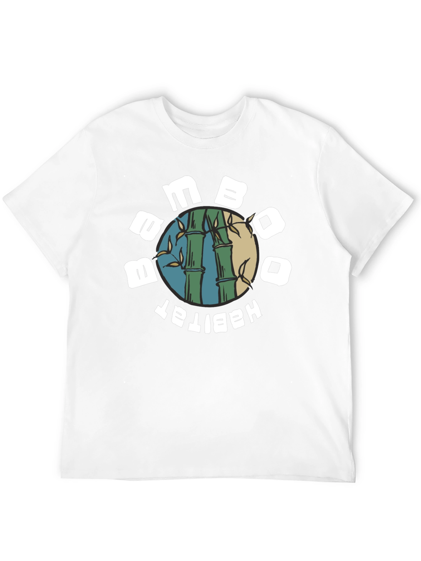Bamboo Habitat Graphic T-Shirt - Black