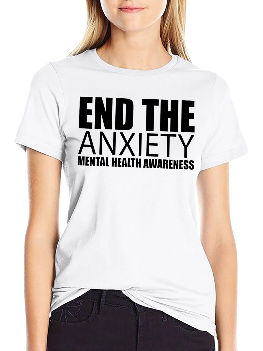 End The Anxiety Mental Health Awareness T-Shirt