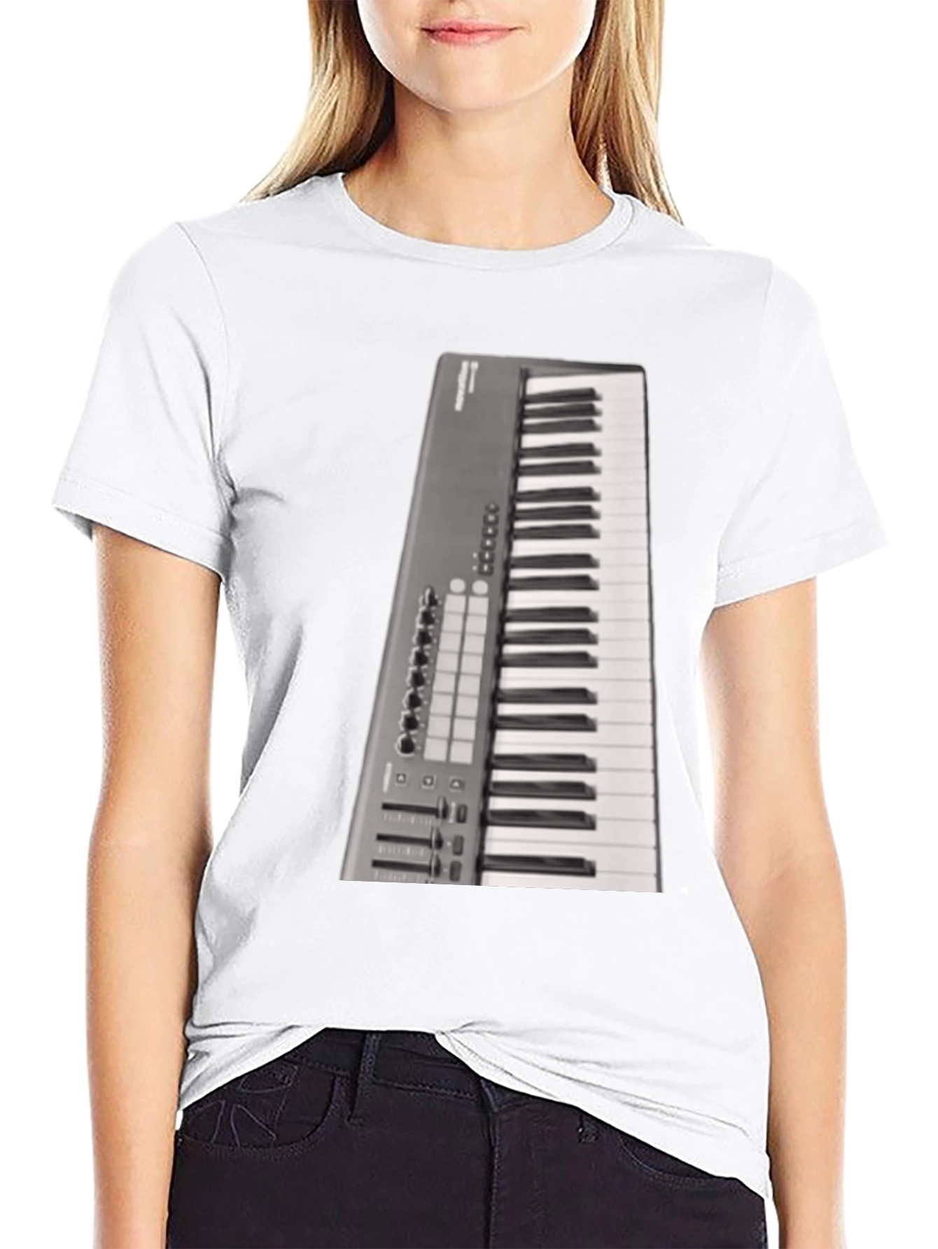 Keyboard T-Shirt Musician Graphic Tee