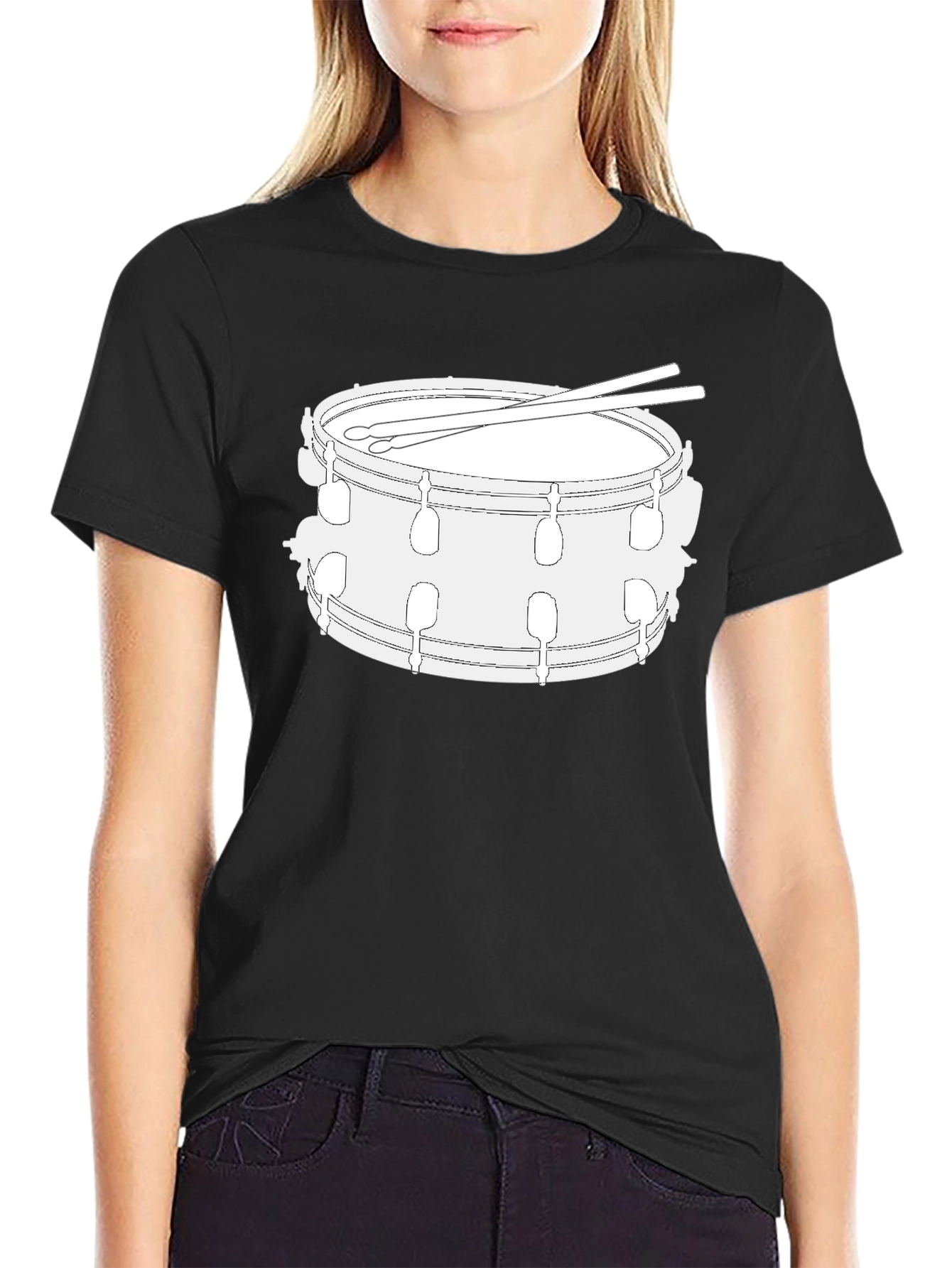 Drum Graphic Tee - Musician Style