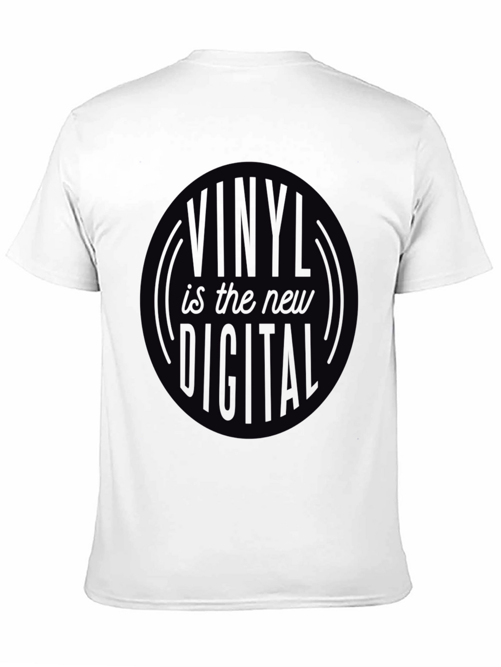 Vinyl is the New Digital Black T-Shirt