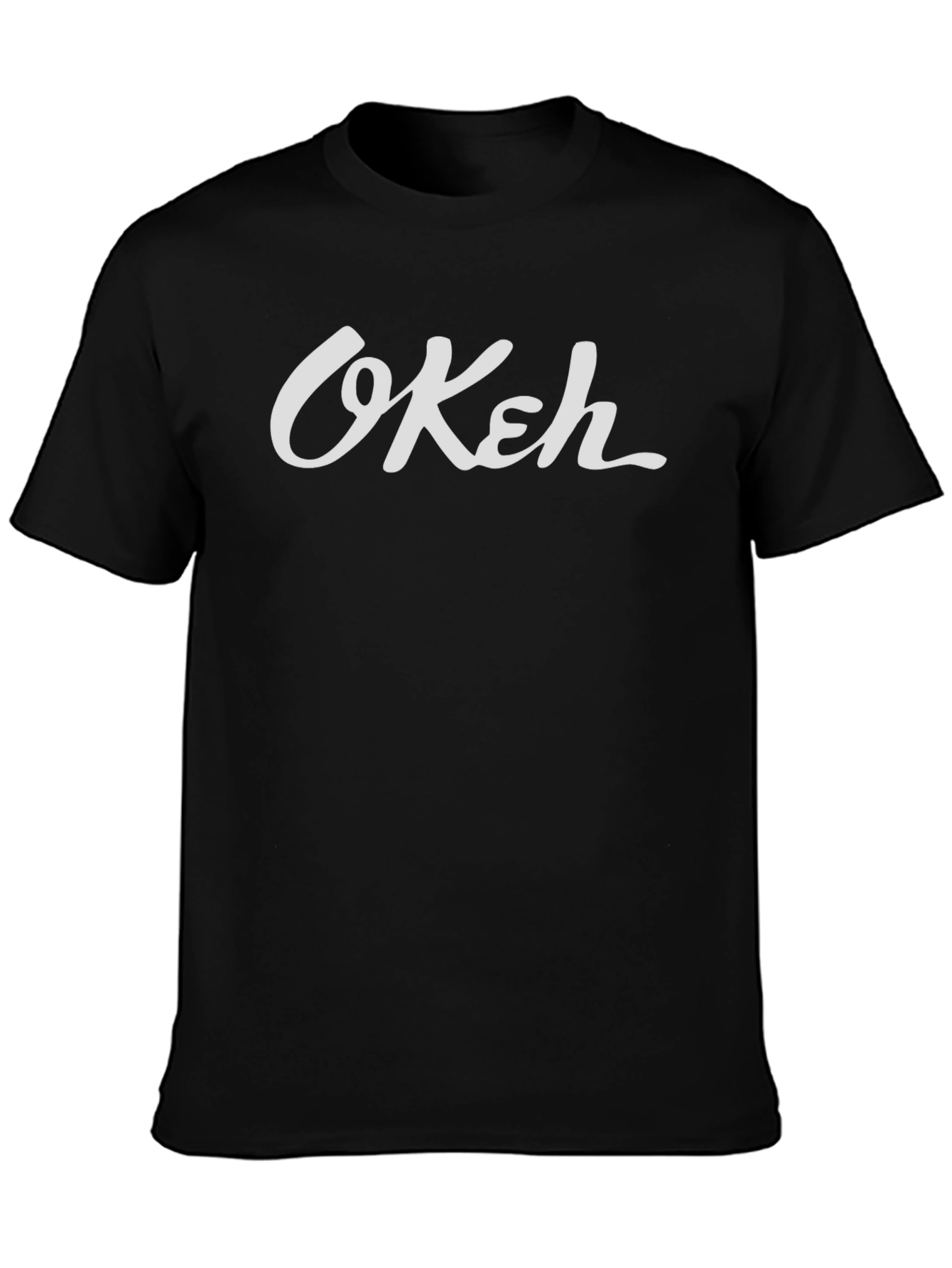 Okeh T-Shirt - Black Casual Tee