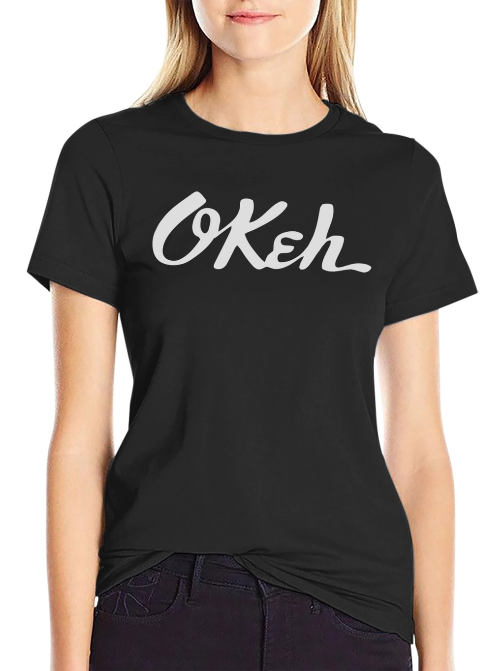 Okeh T-Shirt - Black Casual Tee