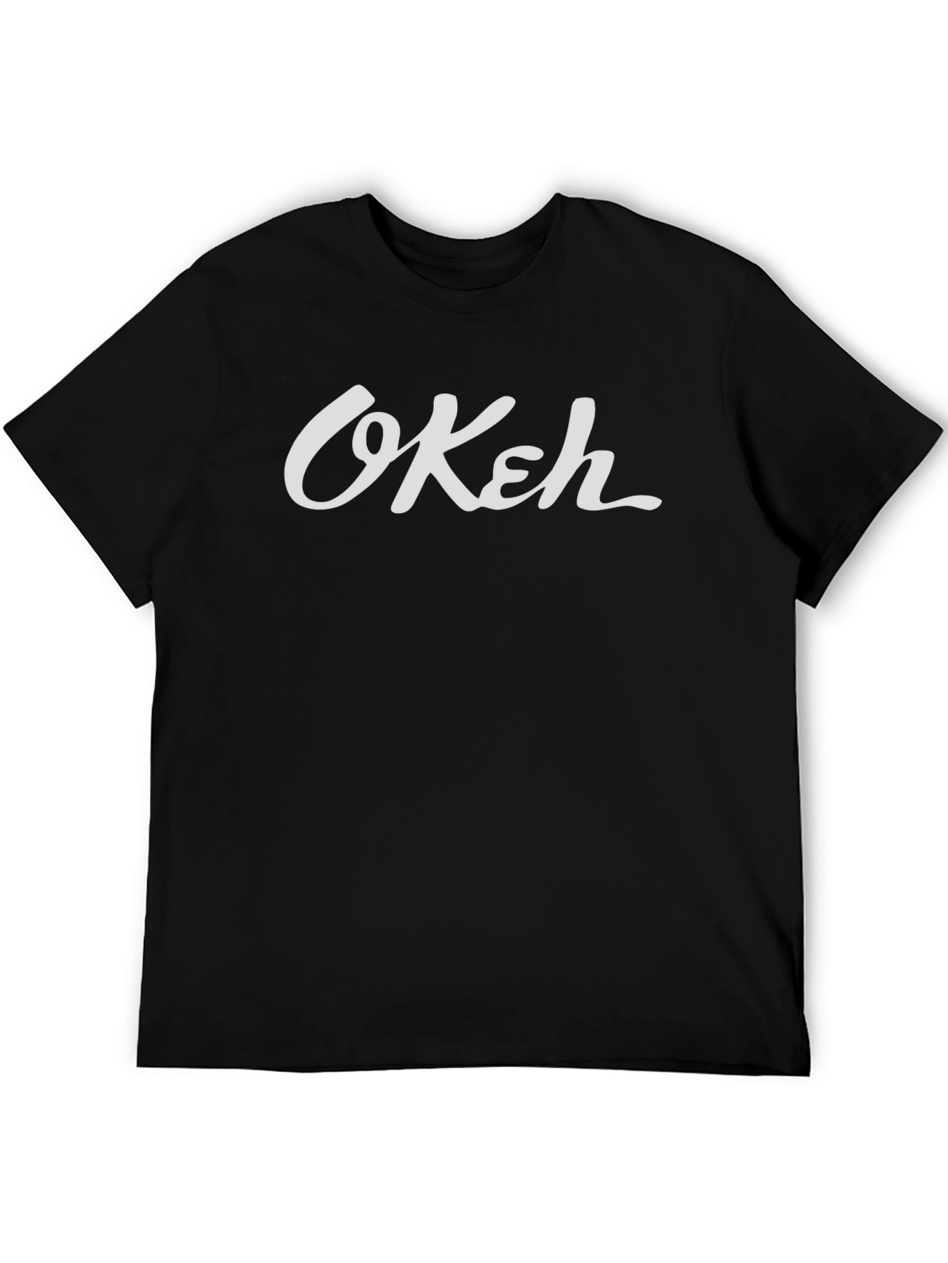 Okeh T-Shirt - Black Casual Tee
