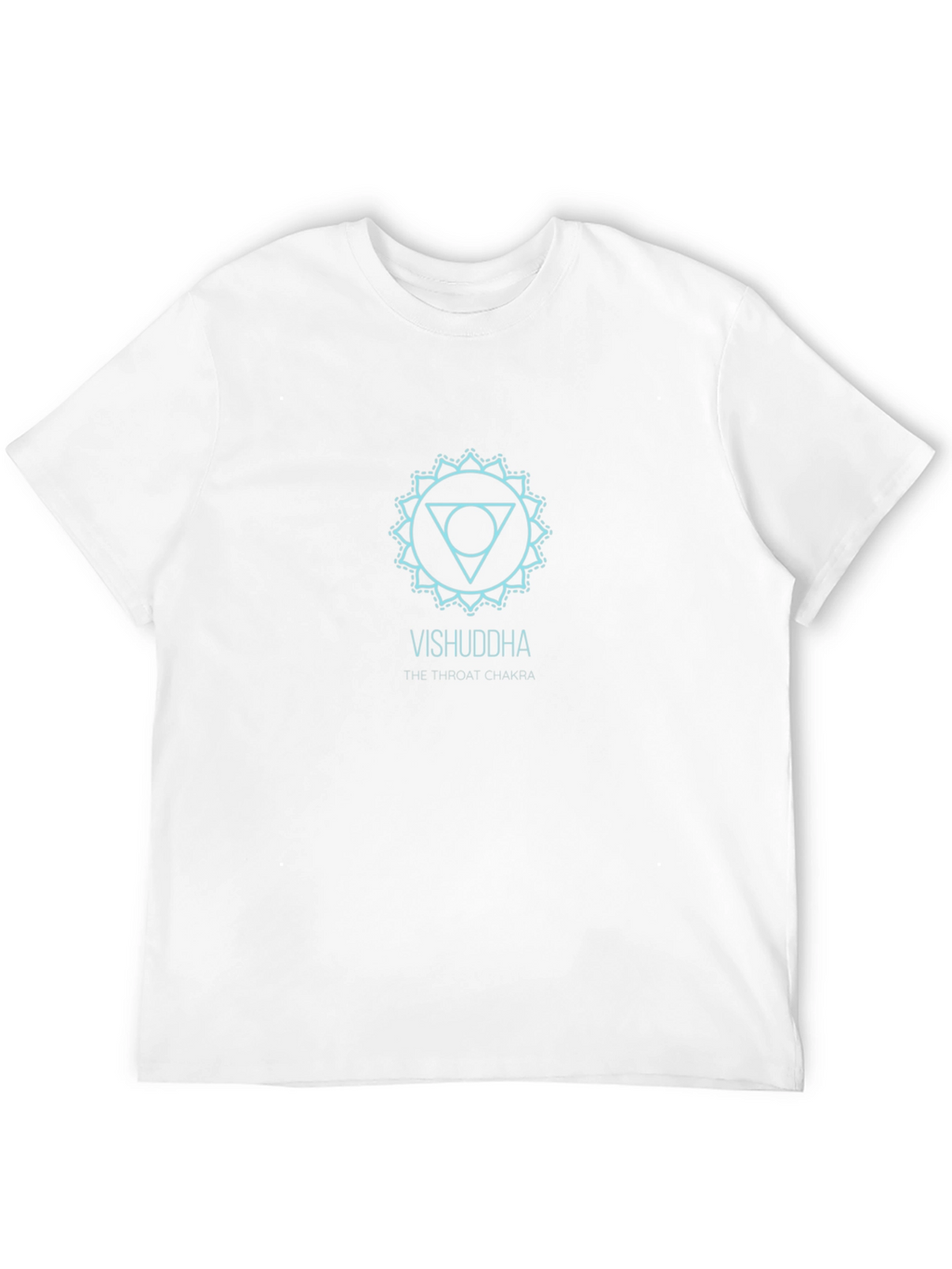 Vishuddha Throat Chakra Graphic T-Shirt - Black