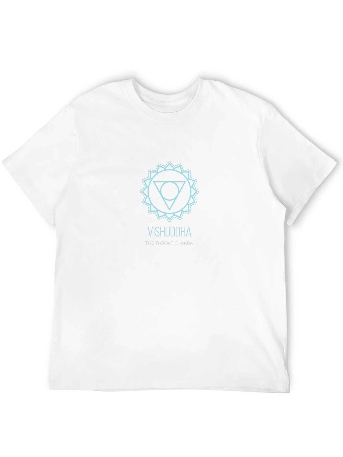 Vishuddha Throat Chakra Graphic T-Shirt - Black
