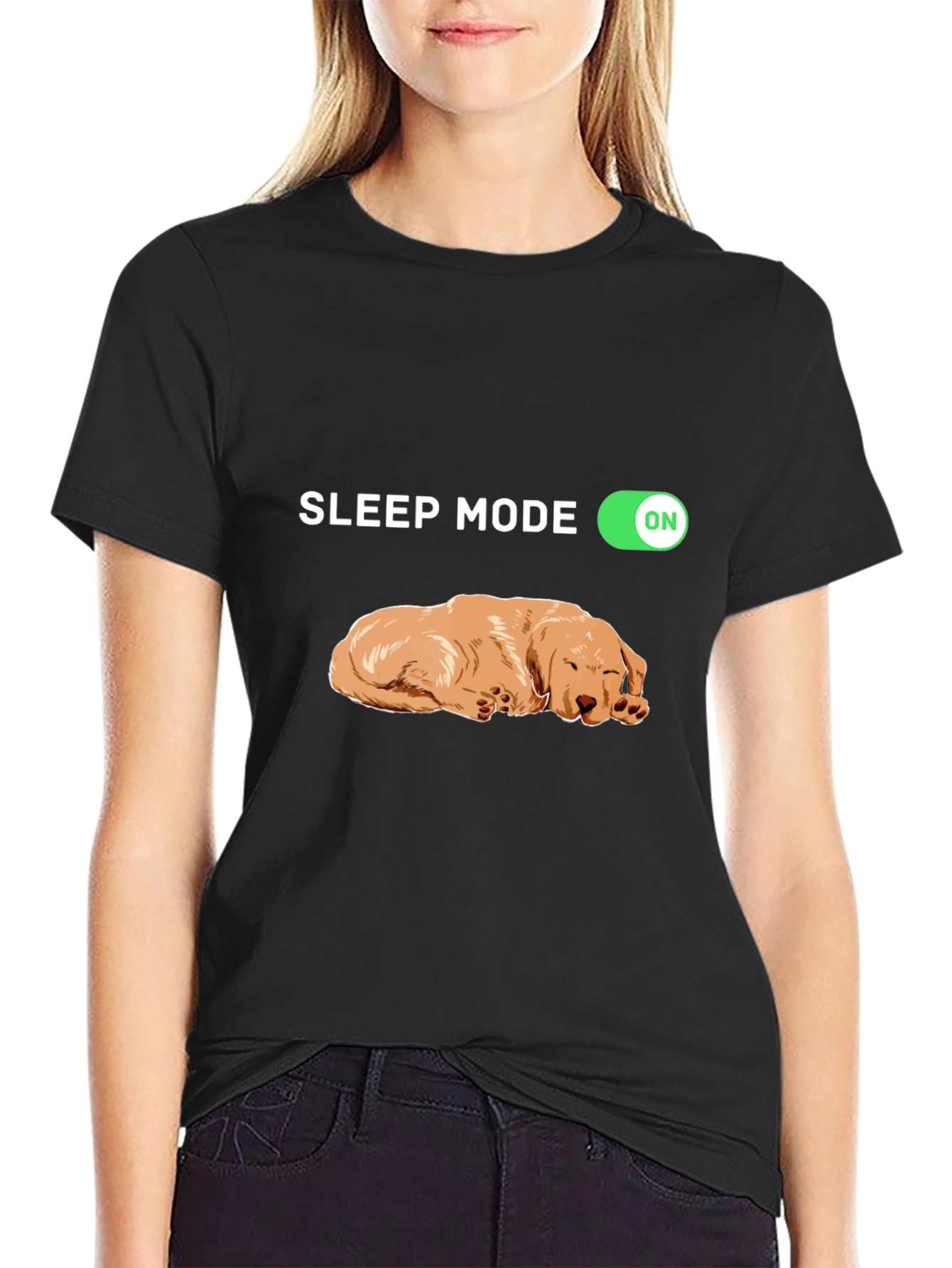 Sleep Mode On Dog T-Shirt